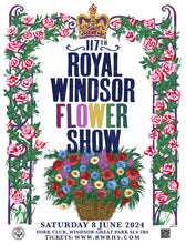 Load image into Gallery viewer, 2024 - 117th Royal Windsor Flower Show Limited Edition Print
