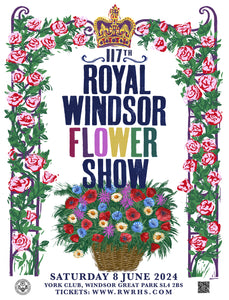 2024 - 117th Royal Windsor Flower Show Limited Edition Print