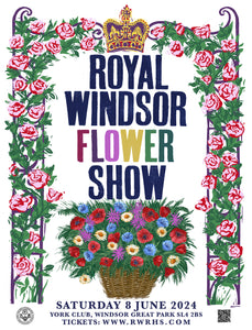 2024 - 117th Royal Windsor Flower Show Limited Edition Print