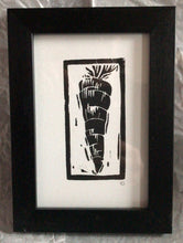 Load image into Gallery viewer, Linocut print small carrot Ingredients prints by Kate Guy Prints
