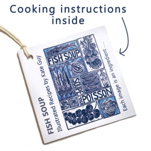 Load image into Gallery viewer, Simple Soups Illustrated Recipes Organic Cotton Double Oven Glove
