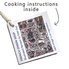 Load image into Gallery viewer, Simple Soups Illustrated Recipes Organic Cotton Double Oven Glove