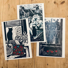 Load image into Gallery viewer, The Non-Adventures of Lockdown Cat - Set of three greetings cards