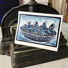 Load image into Gallery viewer, Hand Printed Greetings Cards