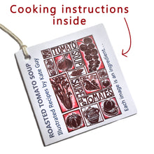 Load image into Gallery viewer, Simple Soups Illustrated Recipes Organic Cotton Double Oven Glove