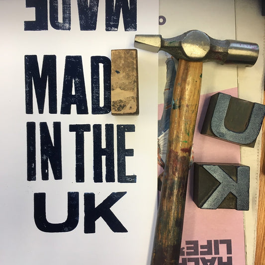 Printing Letterpress Show Signs