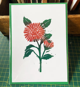 Hand Printed Greetings Cards