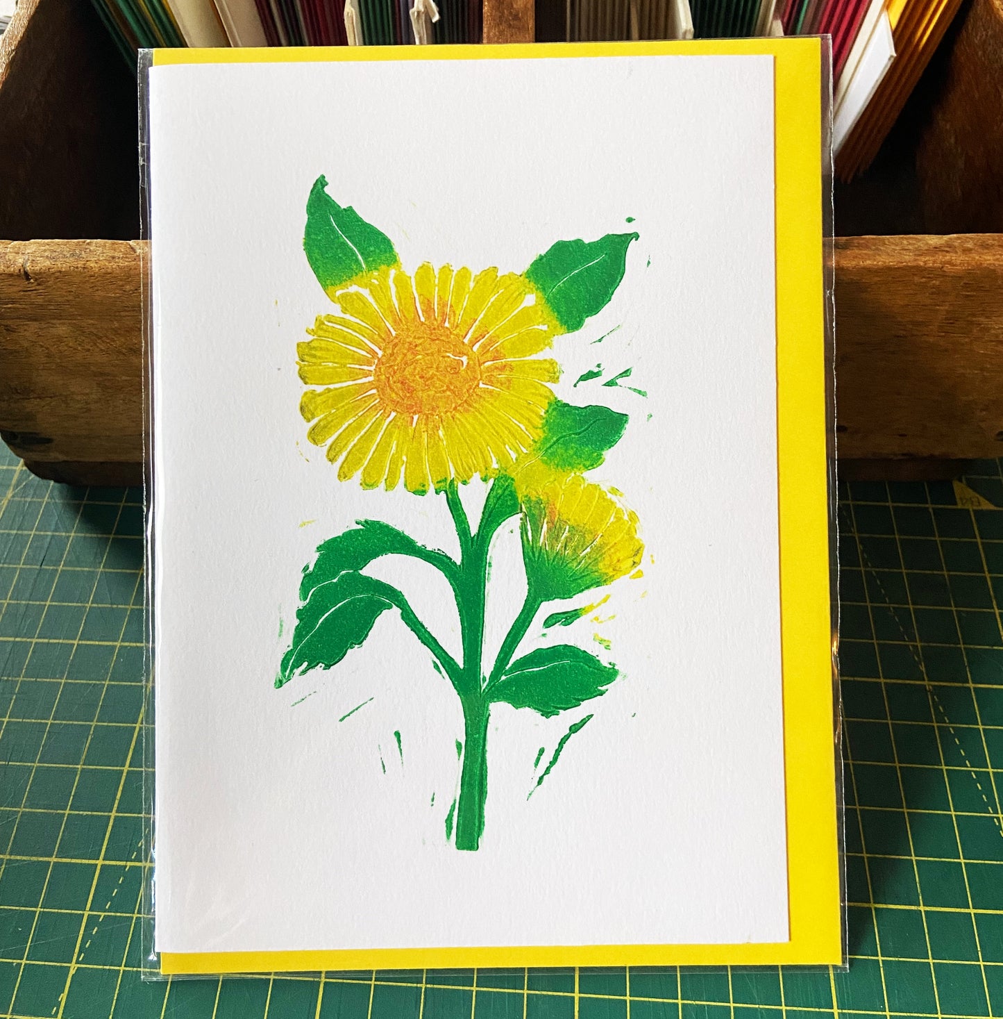 Hand Printed Greetings Cards