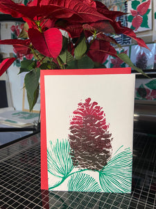Hand Printed Christmas Cards