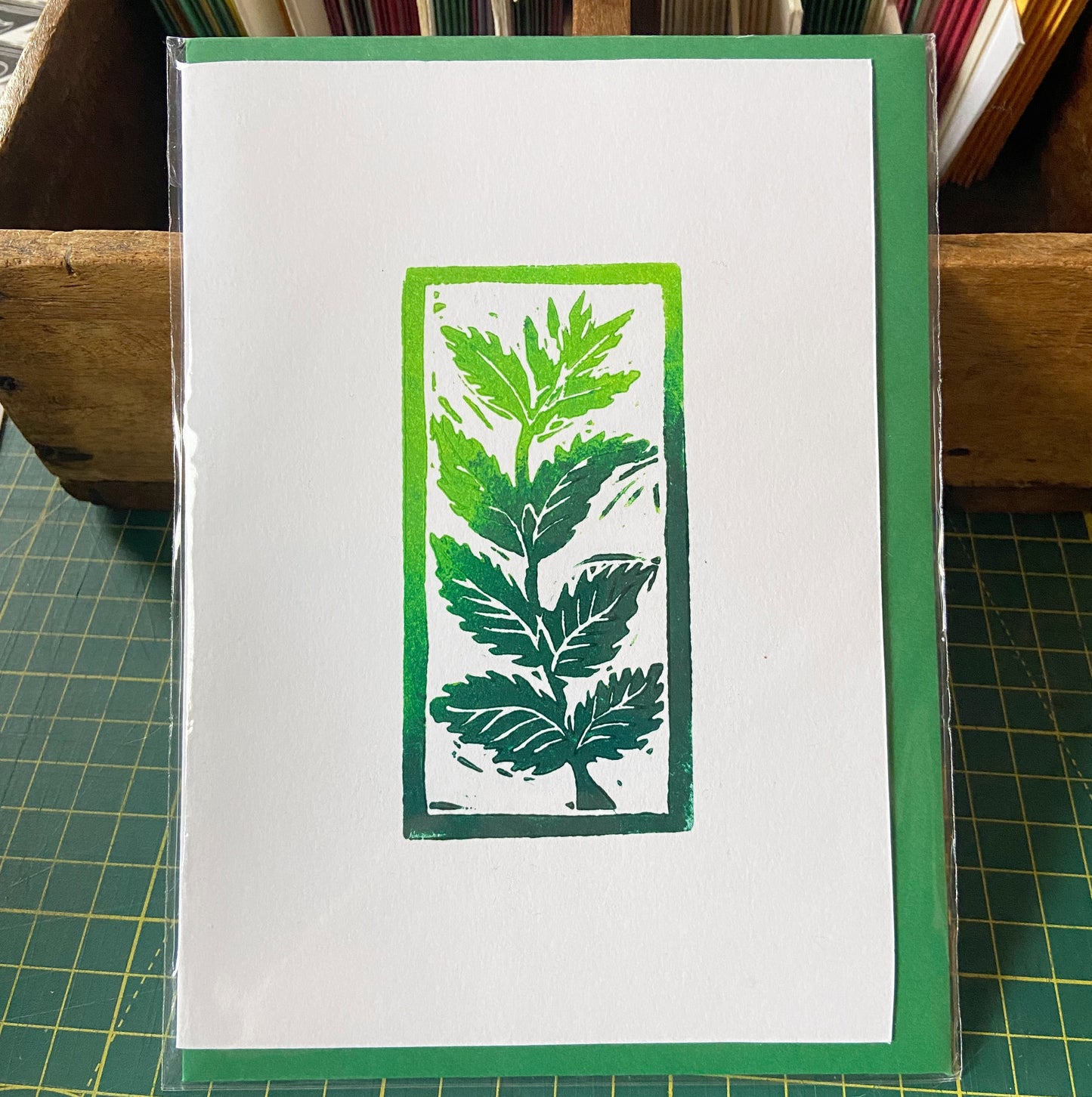 Hand Printed Greetings Cards