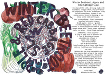 Load image into Gallery viewer, LESS THAN HALF PRICE - Illustrated Seasonal Recipe Calendar 2025
