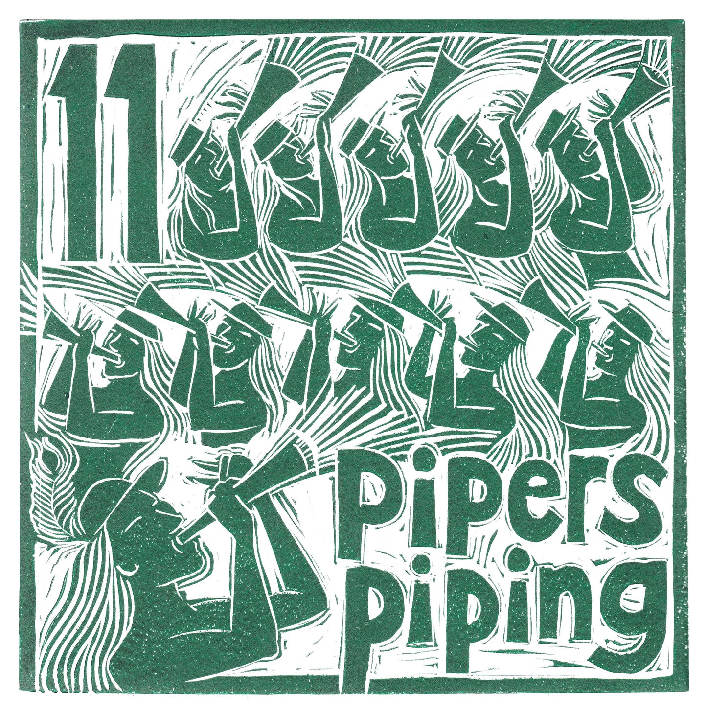 The Twelve Days of Christmas Wrapping Paper