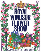 Load image into Gallery viewer, Artwork for the Royal Windsor Flower Show 2023 by Kate Guy Prints
