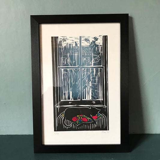 Lockdown 3, Dreaming ( 23 x 14 cm )