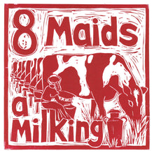 Load image into Gallery viewer, The Twelve days of Christmas Wrapping Paper
