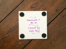 Load image into Gallery viewer, Scallop Shell Handmade Tile Trivet
