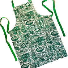 Load image into Gallery viewer, Irish Stew Recipe Apron Linocut Print by Kate Guy
