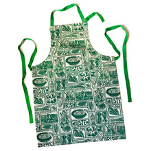 Load image into Gallery viewer, Irish Stew Recipe Apron Linocut Print by Kate Guy
