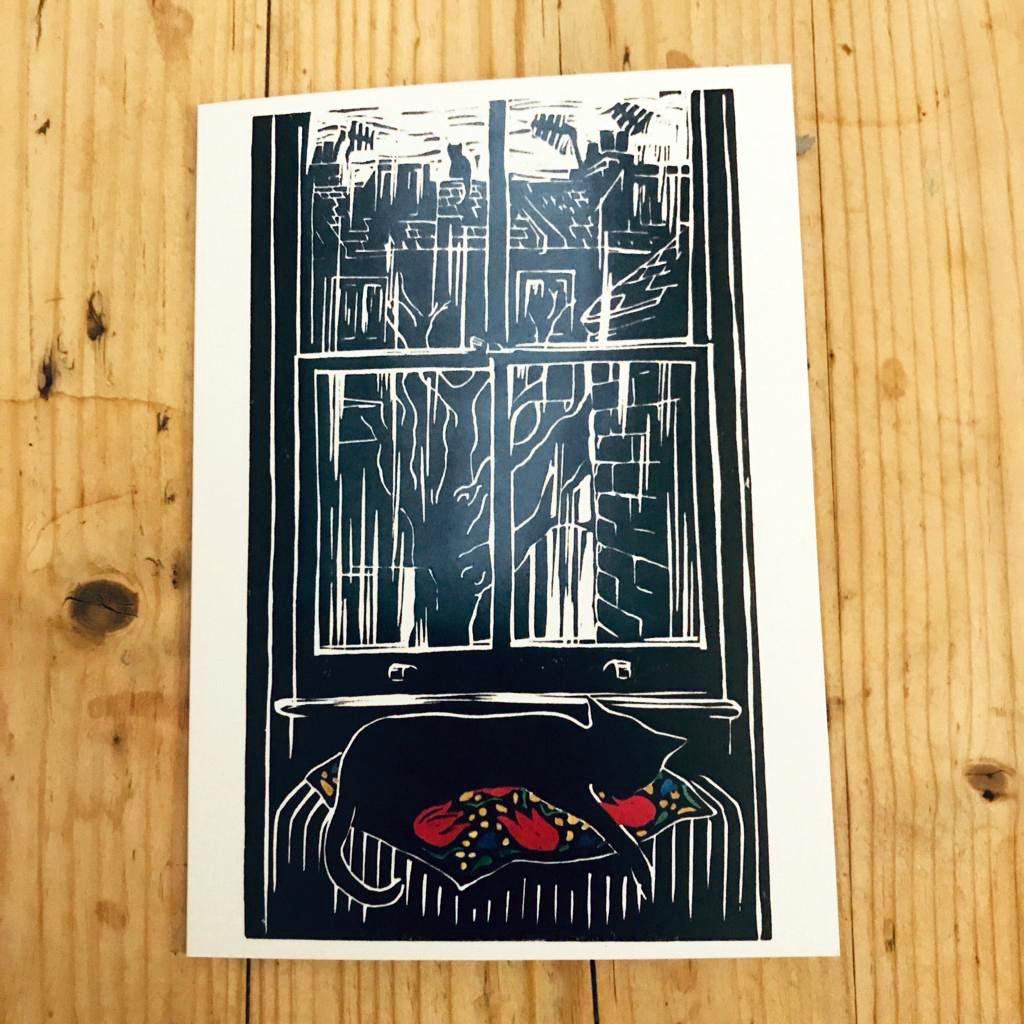The Non-Adventures of Lockdown Cat - Set of three greetings cards