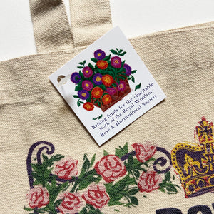 Tote Bag for the Royal Windsor Flower Show 2023 by Kate Guy Prints