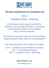 Load image into Gallery viewer, Lockdown 3; Dreaming - Greetings Card

