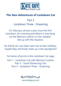 Lockdown 3; Dreaming - Greetings Card