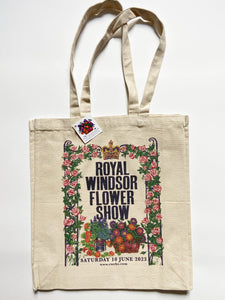 Tote Bag for the Royal Windsor Flower Show 2023 by Kate Guy Prints