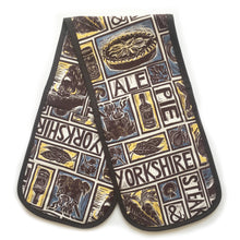 Load image into Gallery viewer, Yorkshire steak and ale pie illustrated recipe gift set lino cut print by Kate Guy Prints
