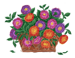 Royal Windsor Flower Show 2023 Limited Edition Prints - Two Pots