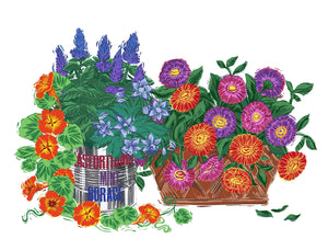 Royal Windsor Flower Show 2023 Limited Edition Prints - Nasturtiums
